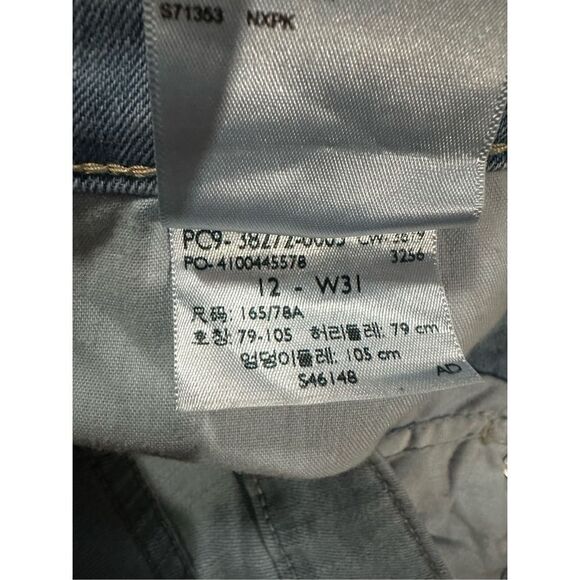 Levi’s signature womens cut off modern shorts sz 12 - Picture 3 of 8